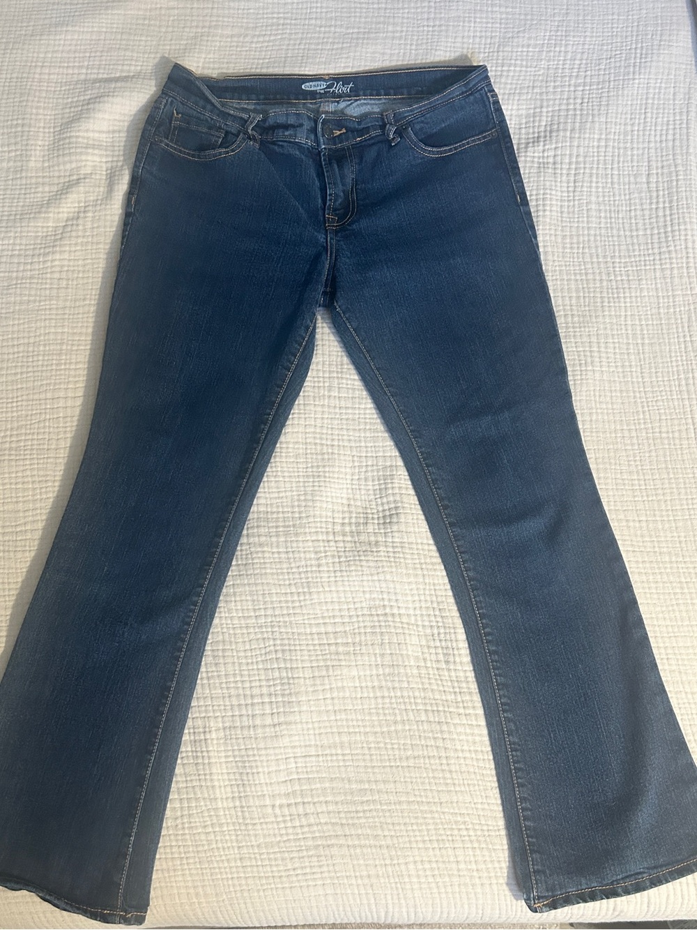 Old Navy Dark Blue “The Flirt” Bootcut Jeans